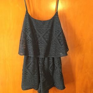 Aeropostale Teal Romper